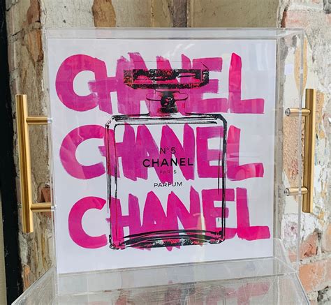 chanel acrylic tray|chanel trays for sale.